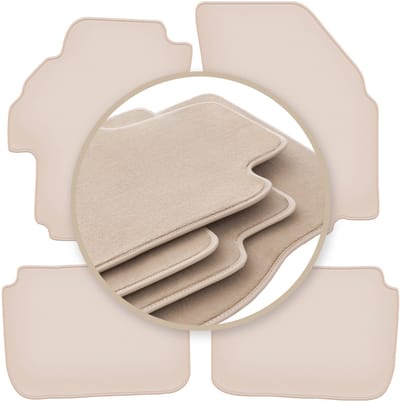 PREMIUM beige matten voor: Suzuki Liana hatchback, sedan, stationwagen 2001-2004
