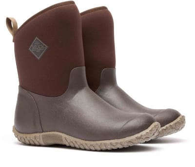 Muck Boot Muckster II Mid | Brown/Cream Faux Fur - FW Mid Boots - Maat UK 3 -