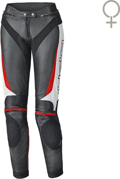 HELD LANE II Sport Motorbroek dames Zwart-Wit-Rood 40