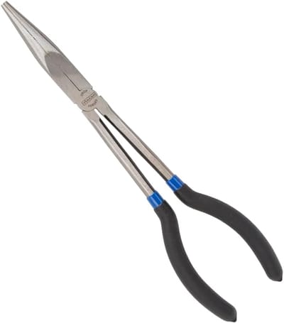 Tang Lange Neus - Pincet Tang - Precisiewerk - Vinyl Handvat - 28 cm - Niet gespecificeerd
