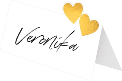 Amscan - Just Married - Plaatsnaamkaartjes - 8 stuks
