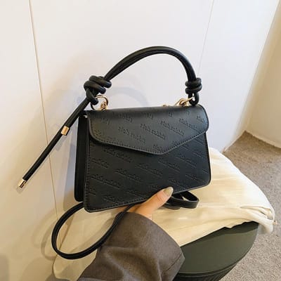 Eenvoudige Effen Kleur Trendy Handtas voor de Zomer Nieuwe Casual Temperament Éénschouder Crossbody Kleine Vierkante Tas Dames Tas gray
