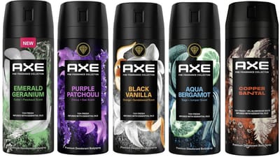 Axe - Fine Fragrance Deo Spray - Try Out - 5 x 150 ml Voordeelverpakking