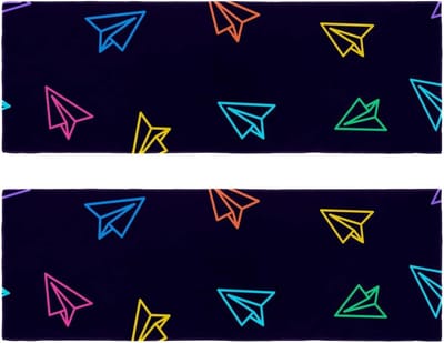 Microvezel Handdoeken - Sneldrogende Set - Sport & Reizen - Super Absorberend - 2 Stuks - Veelkleurig