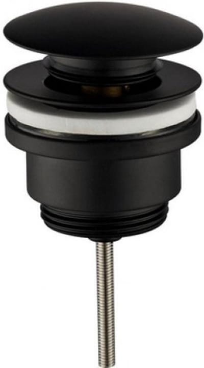 Wiesbaden UniMatch clickwaste afvoerplug 5/4" mat zwart