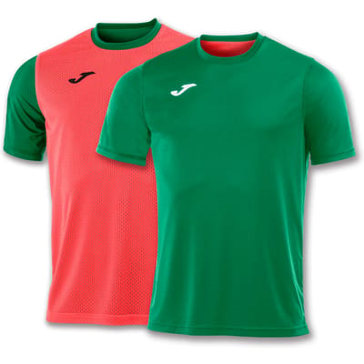 Joma Combi Reversible T-shirt Met Korte Mouwen Groen S Man