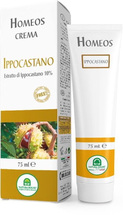 Homeos Paardenkastanje Crème - 10% Paardenkastanje Extract- 75 ml.