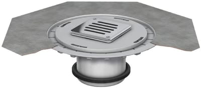 ACO Opzetstuk AV-Selecta 110x110/ K3/ Kst./rooster V2A/ verschroefd, 5150.91.22