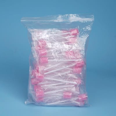 50 Pièces Bâtonnets Éponge Jetables pour Soins Bucco-dentaires Bâtonnets Absorbants Doux pour le Nettoyage des Dents Outil d'Hygiène Dentaire Portable white