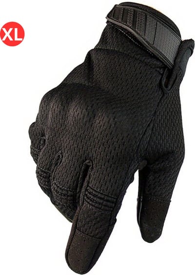 Bovista Airsoft Handschoenen - Tactical - Tactical Gloves - Leger - Tactical Handschoenen Hardknuckle - Paintball - Zwart XL