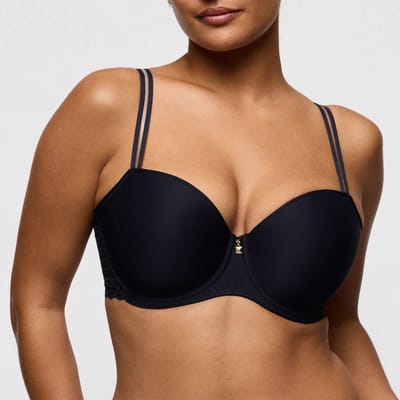 PrimaDonna Twist Twist Side Voorgevormde Balconette Bh 0242572 Charbon - maat EU 75F / FR 90F