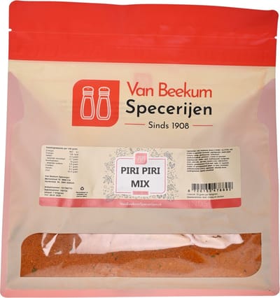 Van Beekum Specerijen - Piri Piri Mix - 1 KG (hersluitbare stazak)