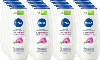 Nivea Douchegel Cashmere Moments - Voordeelverpakking 24 x 250 ml