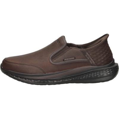 Skechers Slade - Cooper - Heren Instappers - Donkerbruin