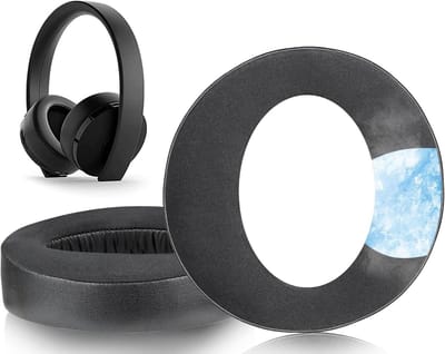 Comfortabele Koel Gel Oorkussens voor Draadloze PS4 Headset, Vervangende Oorkussens voor CUHYA-0080, Ideaal voor Gaming en Langdurig Gebruik