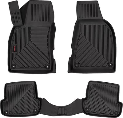 Wielganizator - 3D Auto Vloermatten - Voor Audi A4 B7 Cabrio - 5cm Rant