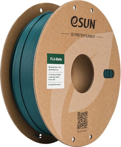 eSun PLA-Matte Morandi groen mat / Morandi green 1 kg - 1.75mm - 3D printer filament