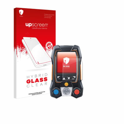 upscreen - Screenprotector voor Testo 550s - Folie Beschermfolie Beschermglas transparant