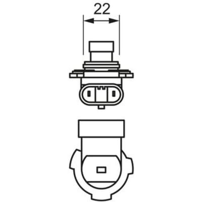 Gloeilamp, hoofdkoplamp BOSCH 1 987 302 026