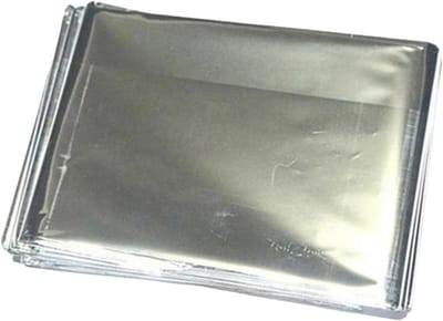 Survival Deken - Thermische deken - Buitenactiviteiten - Reflecteert warmte - 165 x 201 cm - Zilverkleurig