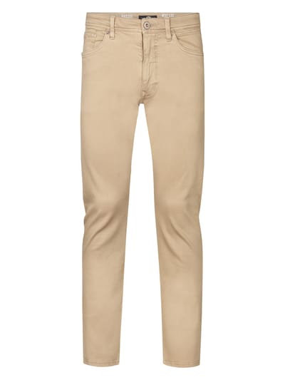 Petrol Industries - Heren Russel Gekleurde Regular Tapered Fit Jeans Flamingobreeze - Bruin - Maat W28L34