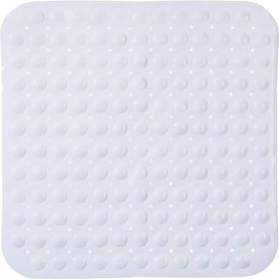 5Five Anti-slip mat - badkamer - douche/bad - wit - 54 x 54 cm - vierkant