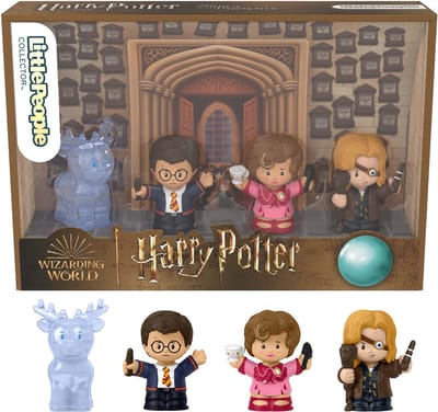 Little People Harry Potter 4 pack speelfiguren - 6 cm groot - Harry Potter - Alastor - Dolores - Patronus