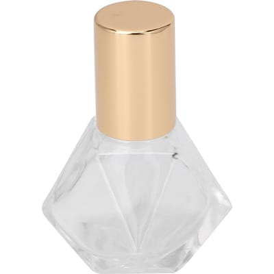 Navulbare Roller Parfumfles Lege Glazen Aromatherapie Essentiële Olie Rollerflesjes 8ml(Zilver white