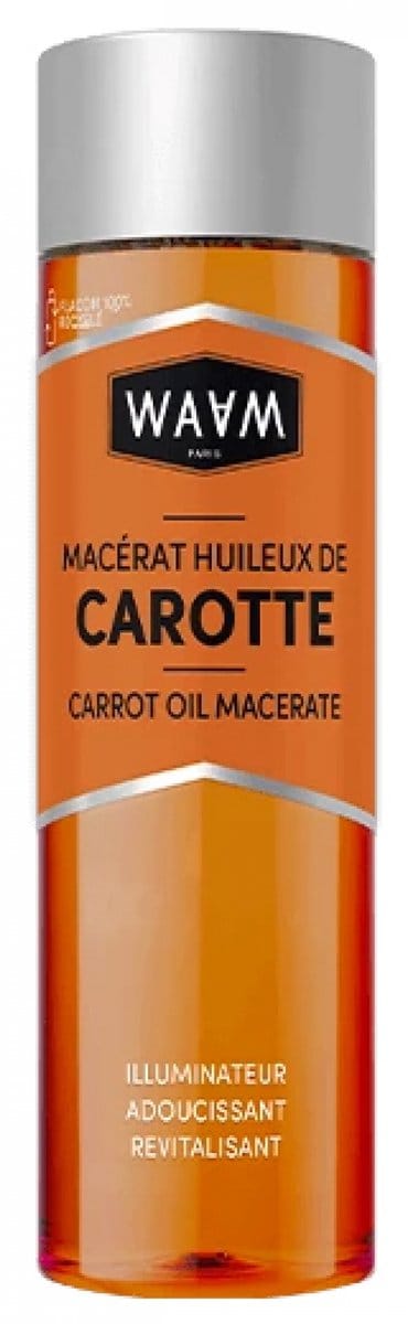 Waam Macerate Body Oil Carotte | Verzachtend, Regenererend Huid Olie, 75ml