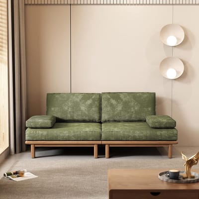 Slaapbank 200 cm – Modulaire - 90x200x75 cm - – Modulaire Design Futon Bank - Medahomestore