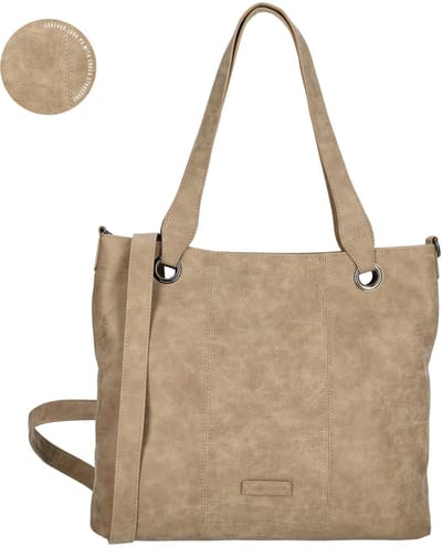 Enrico Benetti Josie Schoudertas - Shopper met Tabletvak - 65042 -Middentaupe