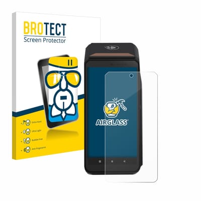 Screenprotector voor ingenico Axium DX8000 Beschermglas transparant