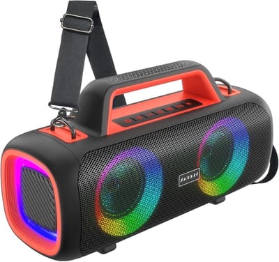 Draagbare Speaker - Bluetooth Geluid - Muziek Luisteren - Waterdicht Ontwerp - 8 Uur Batterij - Lichtblauw