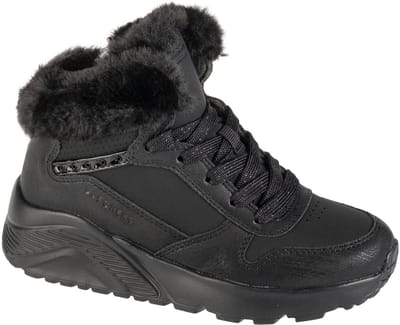 Skechers Uno Lite - Comfurt Collar, voor meisje, Zwart, Laarzen, maat: 39,5