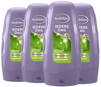 Andrélon Conditioner - Iedere Dag - 4 x 250 ml Voordeelverpakking