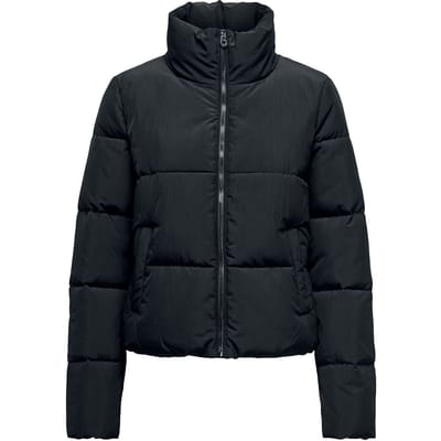 Only Winterjas - Dolly Short Puffer Jacket - XS tot XL - voor Vrouwen - zwart