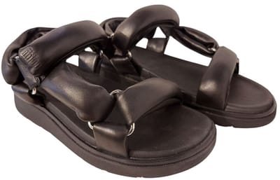 Fitflop Sandaal Gen-FF Soft Leather Back-Strap Sandels Zwart