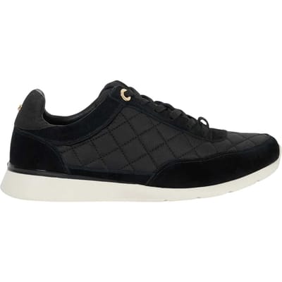 Dune London Everglow suède sportschoenen voor dames (Zwart)