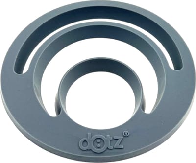Dotz siliconen Pannenonderzetters Onderzetter Voor Pannen - Ø15x1.5cm - Grijs