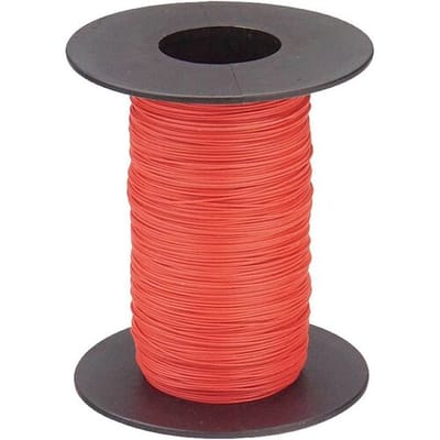 Donau Elektronik 110-0-100 Draad 1 x 0.04 mm² Rood 100 m