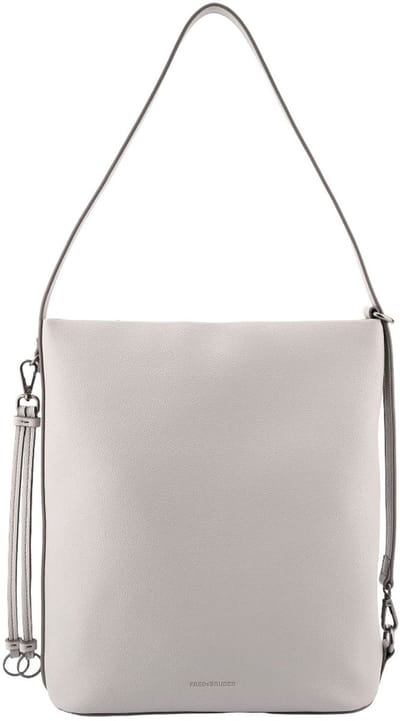 FREDsBRUDER schoudertas My Bestie Hobo Bag Light Grey Taupe