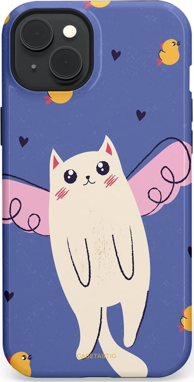Casetastic Hoesje Geschikt voor Apple iPhone 15 Plus Magsafe - Stijlvolle Beschermende Duo-layer Case - Kuikendief