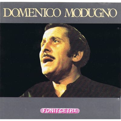 CD MODUGNO DOMENICO - Fonitcerta Italie Musique du monde Occasion gray