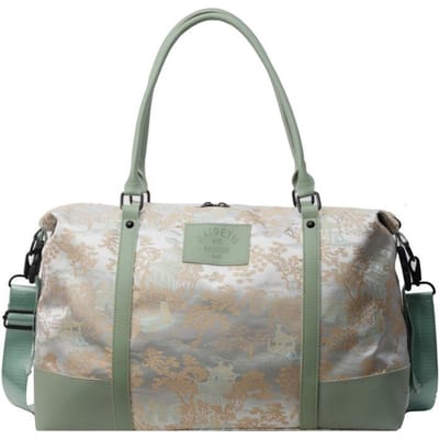 Sac de voyage tendance style chinois Léger et simple Bagage à main élégant Séparation sec/humide Sac de sport vert