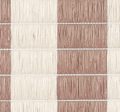 Balkondoek windscherm basic bruin - creme 90x300 cm