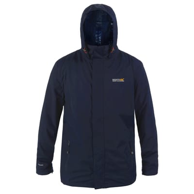 Regatta Groot Buiten Mens Klassieker Matte Kap Waterdicht Jasje (Marine/Navy)