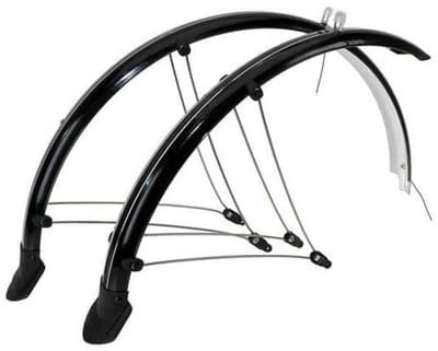 Spatbordset 26 Pvc Zwart 60Mm