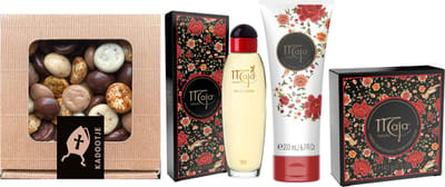 Maja Cadeauset Sinterklaas - Maja Eau de Toilette 50 ml - Maja Body Lotion Geparfumeerd - Maja Zeep - Liv 'n Taste Chocolade Kruidnoten Mix Kadootje
