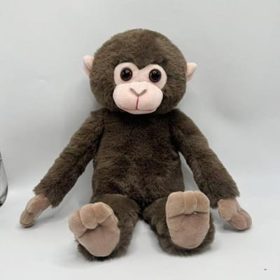 Cartoon Gorilla Knuffel Chimpansee Boksmensje Zachte Knuffelpop Rugzak Auto Portemonnee Kamer Decoratie Verjaardagscadeau