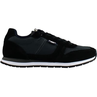 Hackett Eyelet Heren Zwarte Trainers